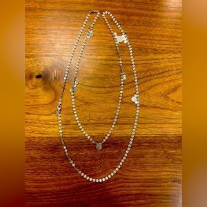 Silpada Sterling Silver Confetti Necklace 46”